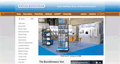 Desktop Screenshot of euroshowers.com
